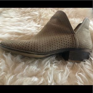 Lucky Brand “Bashina” Perforated Bootie size 9